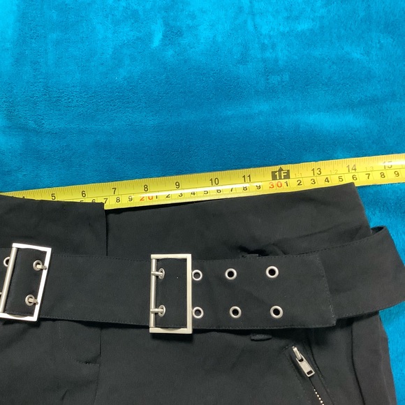 Vtg Y2K Cache Flare Belted Pants 27 x 30 - Picture 7 of 11